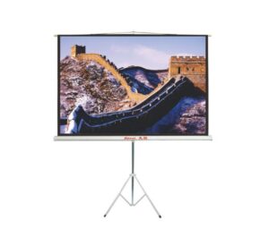 ECRAN VIDEOPROJECTEUR XR-TS 77 (16:9) Trépied 172x97cm