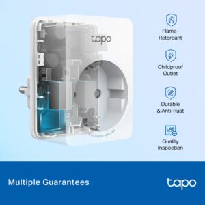 TP-LINK Tapo P110 Prise connectée 3680 W Maison, Bureau Blanc
