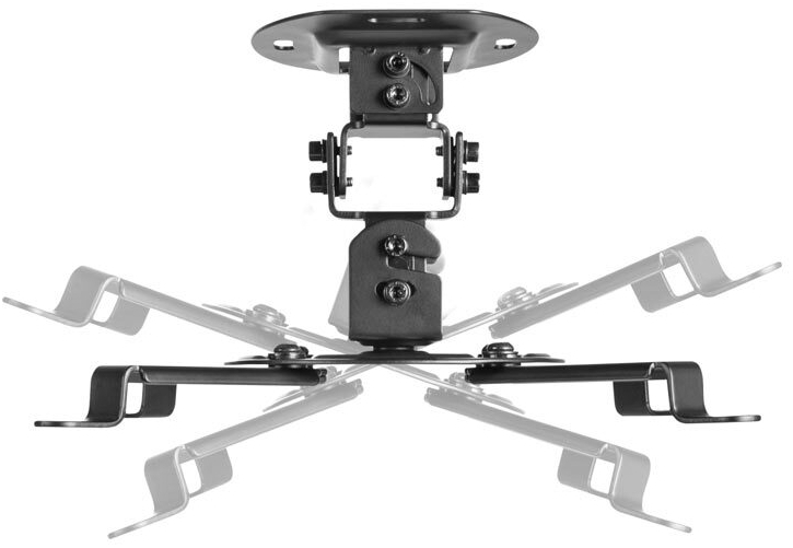 VOLKANO VK-4019-BK SUPPORT DE PLAFOND POUR VIDEO-PROJECTEUR STEEL SER