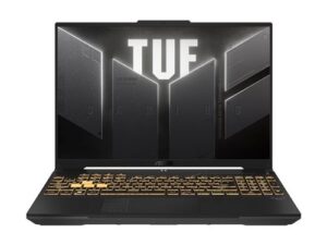 Asus TUF Gaming 16" 2560 x 1600 @ 165 Hz Core i7-14650HX GeForce RTX 5060 - 32 Go RAM /1 To SSD NVMe- Gigabit Ethernet Wi-Fi 6E, Bluetooth -WIN 11H - gris jaeger