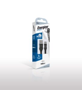 Energizer CABLE USB-A USB-C TRESSE 2M