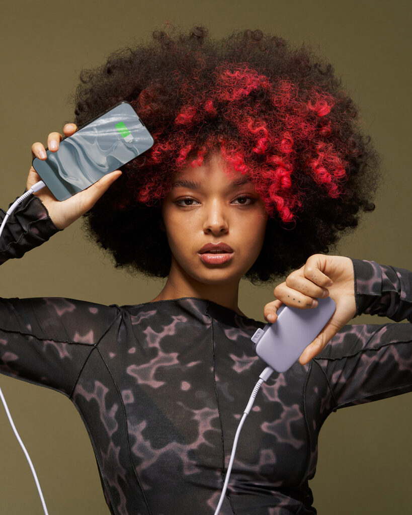 FRESH N REBEL - Powerbank 6000 mAh USB-C - Fast Charging - Dreamy Lil