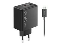 LENOVO Dual Power adapter GaN 2 SORTIES USB-C 65W