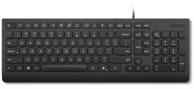 Clavier USB AZERTY français Lenovo Essential noir touches silencieuses